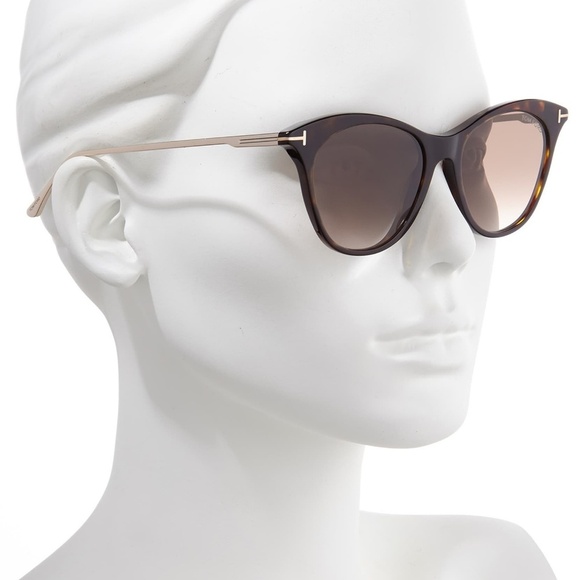 Tom Ford Accessories - TOM FORD Micaela 53mm Cat Eye Sunglasses 59mm